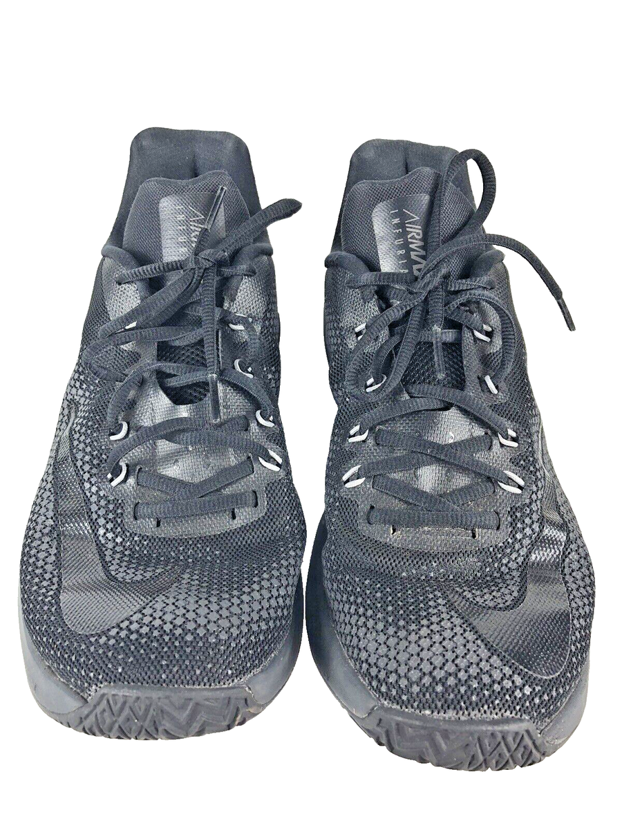Size 9.5 - Nike Air Max Infuriate Low Black for sale online Size 9.5 - Nike Air Max Infuriate Low Black for sale online