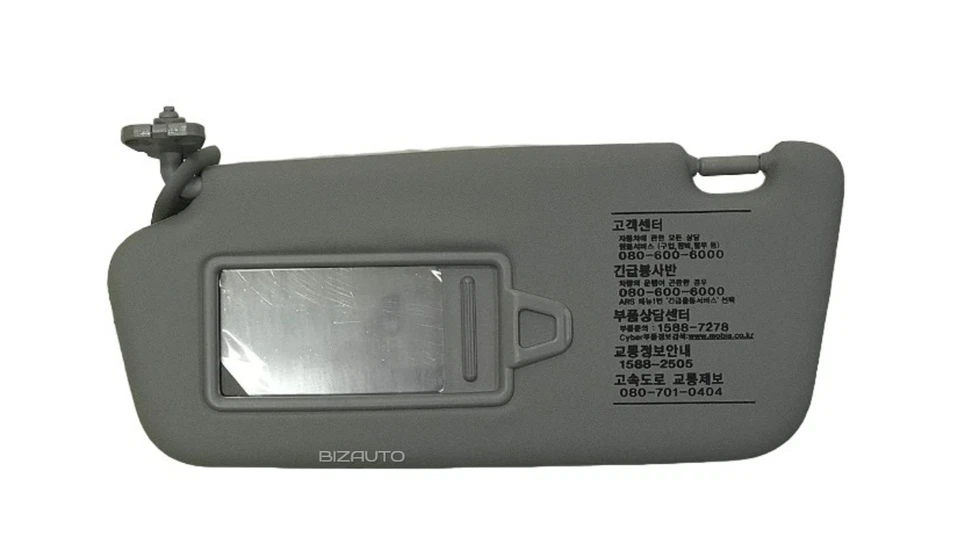 Genuine Front LEFT Sun Visor for 2006-2010 Hyundai Accent Verna # 85210-1E020QS - Imagem 3 de 4