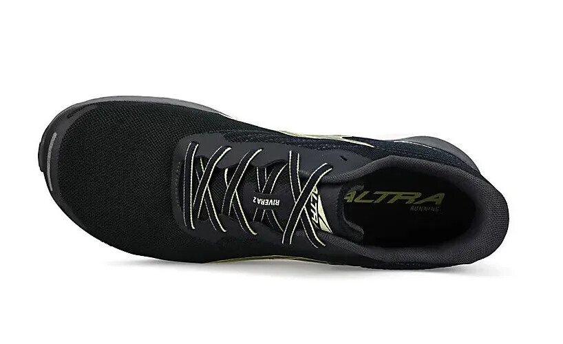 Scarpe da corsa su strada uomo Altra Rivera 2 nere nuove con scatola