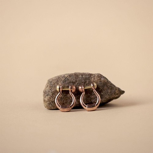 Isha Life Adiyogi Rudraksha Set Rudraksha Kupferkette Kupferohrringe Combo Set - Bild 3 von 5