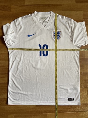 ENGLAND 2014 2015 HOME FOOTBALL SHIRT SOCCER JERSEY NIKE 588101-106 sz XL ROONEY - Picture 11 of 12