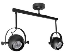 LED Eyeball Adjustable Spotlight Twin GU10 Light Double Ceiling Light M0074