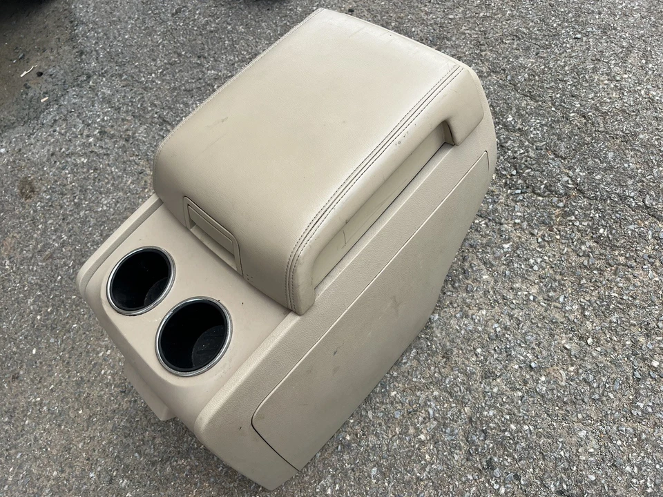 2007-2008 Lincoln Navigator OEM conjunto de console central traseiro - Bege - Imagem 4 de 4