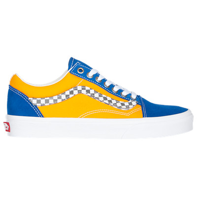 vans old skool lapis blue & white skate shoes