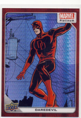 UPPERDECK MARVEL daredevilデアデビル　サインセット Daredevil 2023 Upper Deck Marvel Rainbow Parallel #114 | eBay