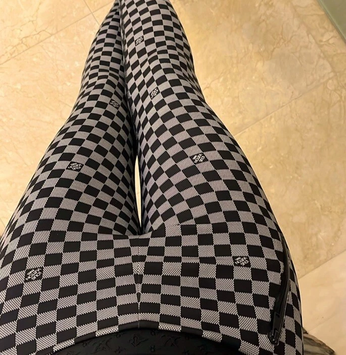 LEGGINGS DAMIER BRILLANTES LOUIS VUITTON TALLA 36 MOTIVO DAMIER A CUADROS Foto 2 de 4