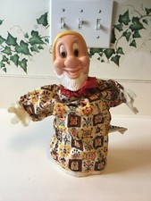 Vintage 1960's Happy Hand Puppet - Snow White Seven Dwarfs - Disney