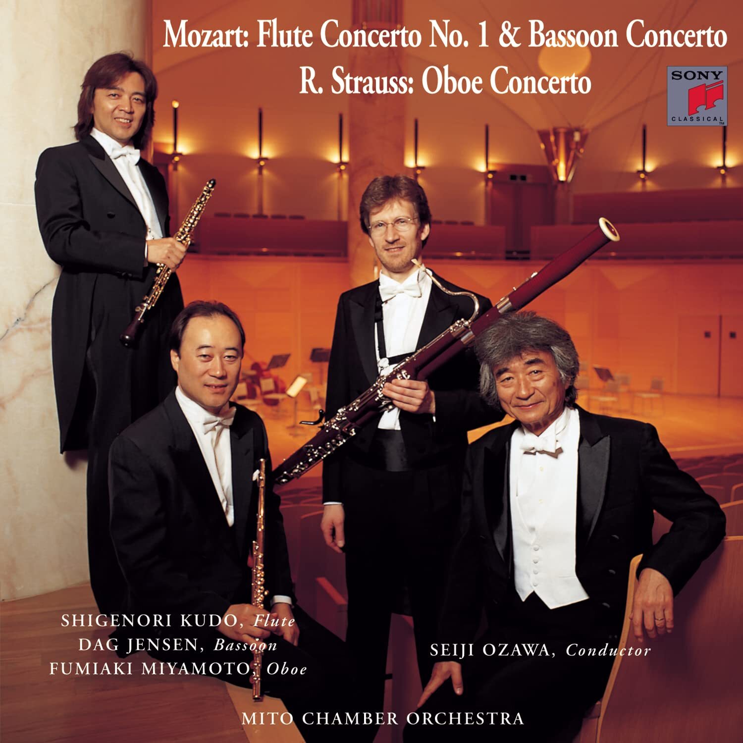 Mozart Mozart: Flute Concerto No. 1 & Bassoon Concerto (CD)