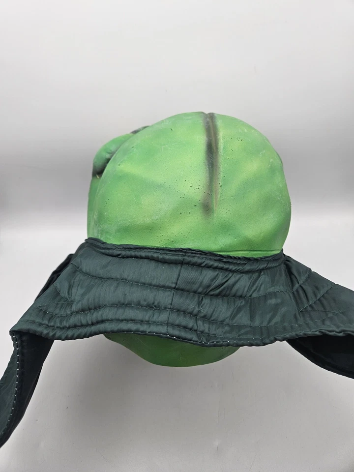 Vintage Rubies Costume Green Monster Green Goblin? Latex Adult Halloween Mask - Image 4 of 4