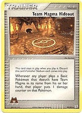 EX Aqua vs Magma 83/95 Team Magma Hideout Pokemon Card NEAR MINT on eBay