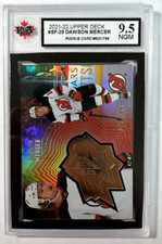 2021-22 Upper Deck SPx Finite Radiance #SF29 Dawson Mercer /799 | KSA MINT 9.5