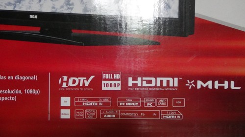 RCA 32in LED Full HDTV TV LED32G45RQ for Parts not Working Local Pickup - Picture 2 of 3