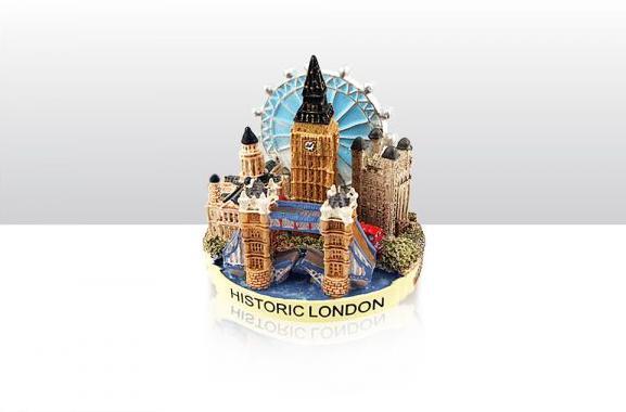 London Model Tower Bridge Big Ben Westminster Eye H.o.Parliament