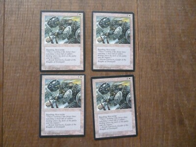 MTG 4 x Kjeldoran Phalanx seltene Karte Homelands Magic The Gathering Spielset