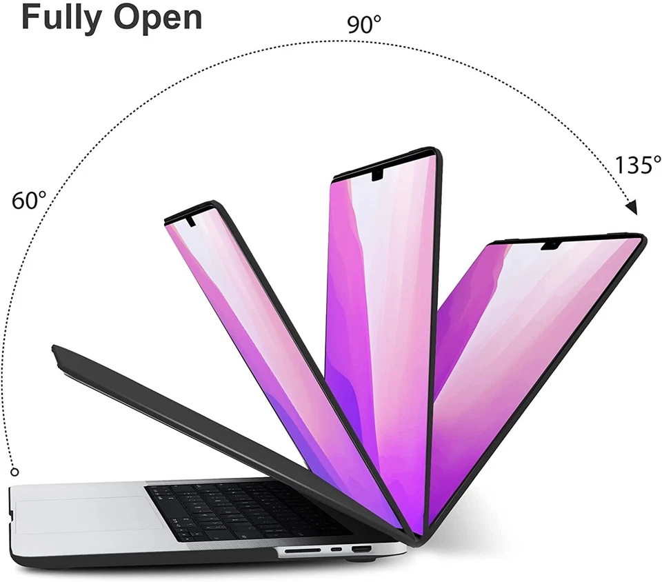 Funda rígida de teclado de 13,6 pulgadas suave al tacto para MacBook Air 13 M3 A3113 A2681 Foto 4 de 4