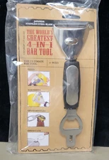 HIC Harold Import Co. The World’s Greatest 4-in-1 Bar Tool Bottle Opener Can ...