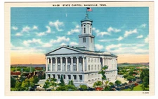 Postcard "State Capitol, Nashville, Tenn."