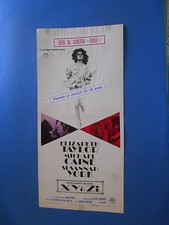 LOCANDINA XY & ZI ELIZABETH TAYLOR MICHAEL CAINE SUSANNAH YORK A1