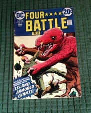 FOUR-STAR BATTLE TALES #3 (1973) DC Comics. Monsters