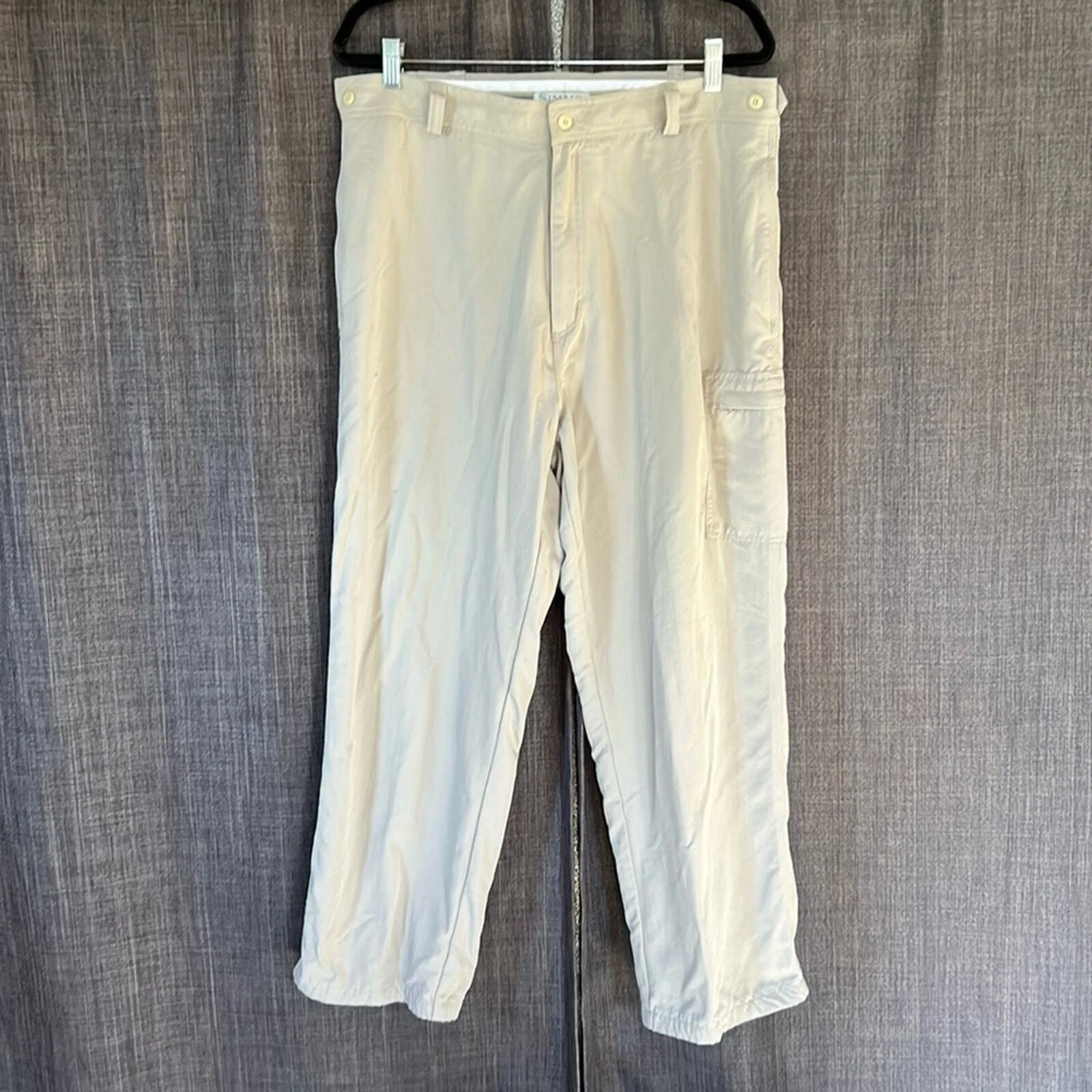 Simms fishing pants khaki size men’s XL