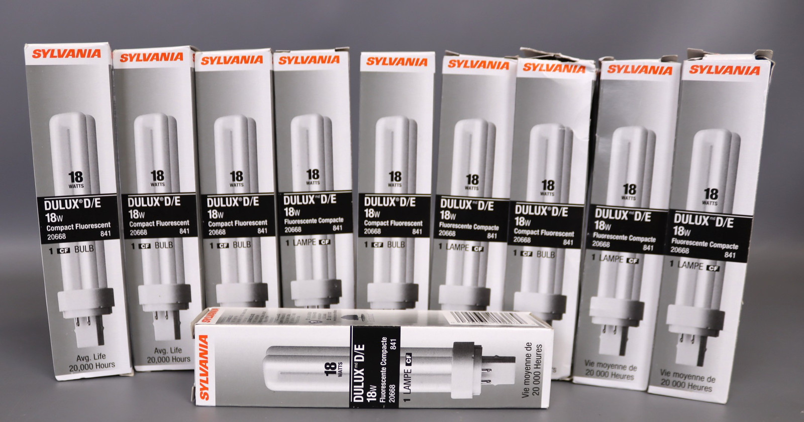 Satco Lighting S6736 Single 18 Watt Compact Fluorescent Bulb