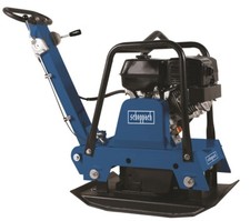 Scheppach Rüttelplatte HP3000S Verdichter Rüttler inkl Gummimatte Fahrwerk 156kg