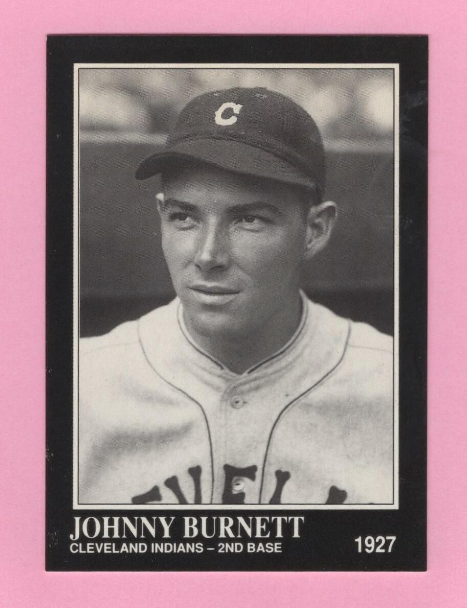 1991 The Sporting News - #82 Johnny Burnett -- Cleveland Indians