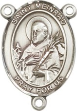 YOU CHOOSE Patron Saint Rosary Center ONLY - Pewter - NEW Make Your Own Rosary 2