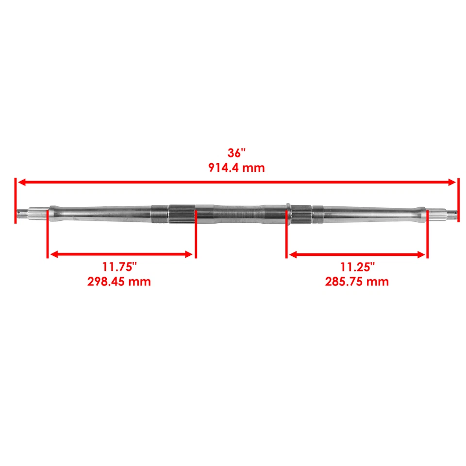 Eje de rueda trasera Caltric para Can-Am DS650/DS650 Baja 2000-2003 705500327 Foto 2 de 4
