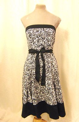 black and white cruise dresses