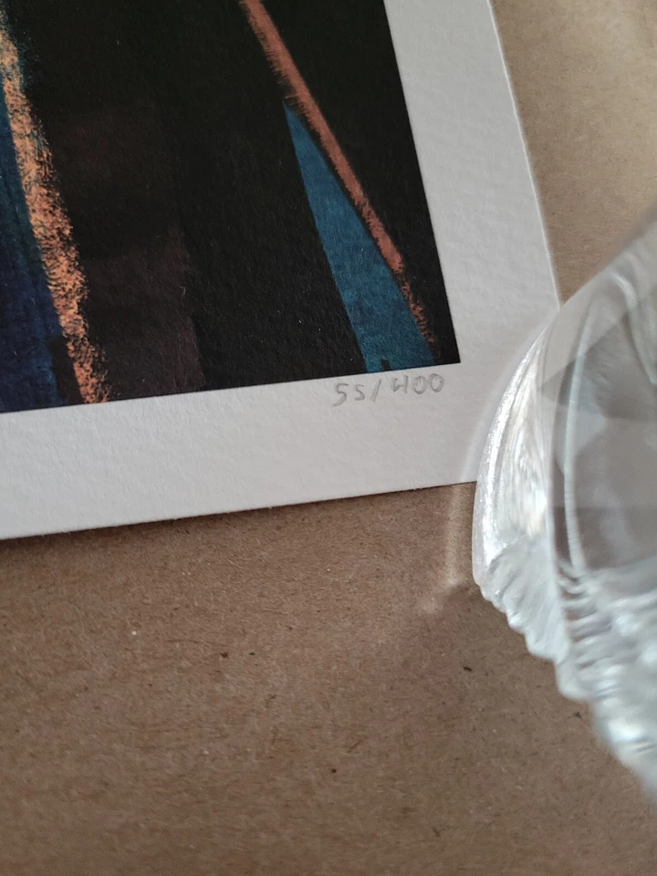 Serigrafía artística Alice Zhang Gal Gadot Mujer Maravilla BNG artista 14x22 Foto 2 de 2