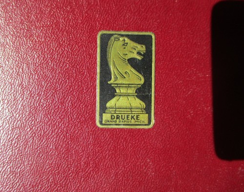 Vintage Drueke Original Library of Pocket Games Vol. 102 BACKGAMMON - Picture 5 of 8