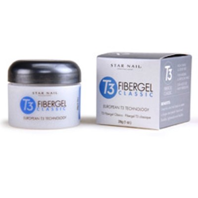 Star Nail T3 Fiber Gel European flexible sculpting gel 1oz (28g) Many Colors