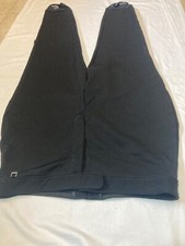 ROFFE Stirrup Ski Pants WOMEN'S 16 Regular Black Wool Blend Cold Weather