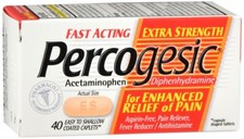 Percogesic Extra Strength Pain Reliever Caplets 40ct