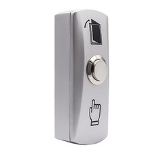 Door Access Control System Momentary Push Button Switch Zinc Alloy Panel Door