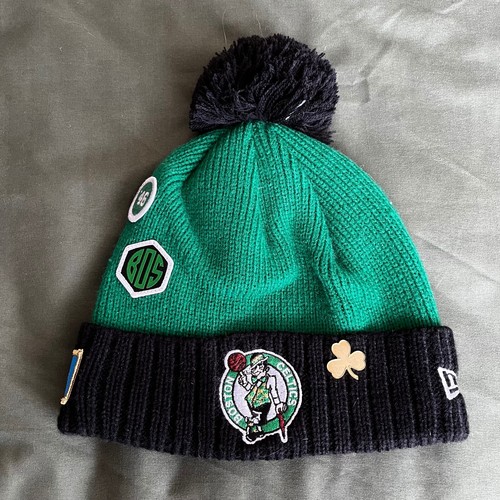 boston celtics knit hat