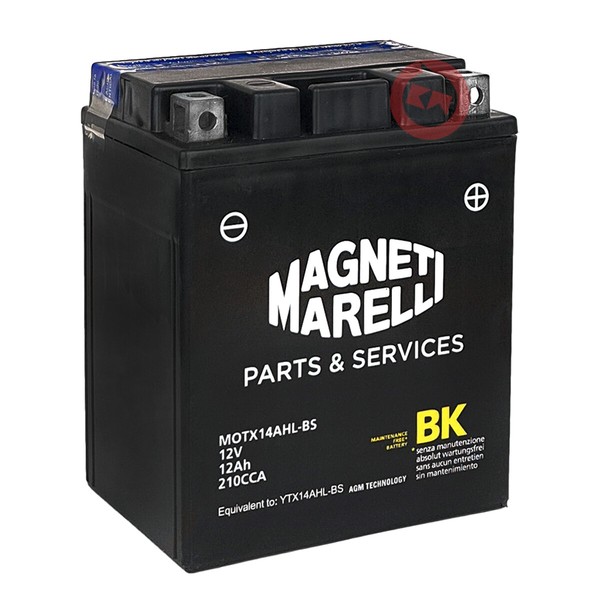 Batterie Magneti Marelli YTX14AHL-BS 12AH Suzuki GS S 1000 1979-1979-image