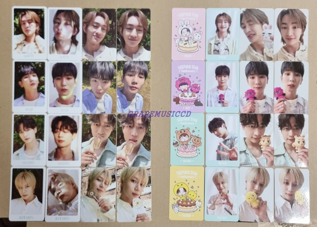 SHINee THE MOMENT OF Shine POP-UP OFFICIAL MD PHOTOCARD SHINee THE MOMENT OF Shine POP-UP OFFICIAL MD PHOTOCARD