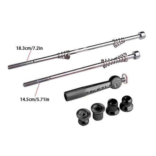 Quick Release Skewers MTB Road Bike Wheel Locking Security Anti Theft Skewer UK - Picture 5 of 11