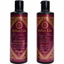LISSAGE NOIA HAIR - INDIAN LISS -HUILE D'AMLA,CAVIAR & GINSENG INDIEN -2*200 ML.