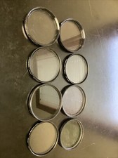 Lot of 8 67mm  62mm Lens Set Filters Multiple Brands