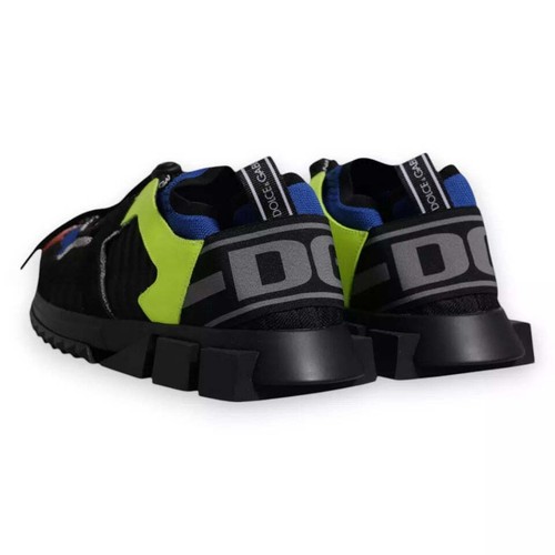 Dolce&Gabbana SORRENTO Herren Multicolor Sneaker Nylon Flach Sneaker Schuhe Gr. EU 42 - Bild 2 von 7