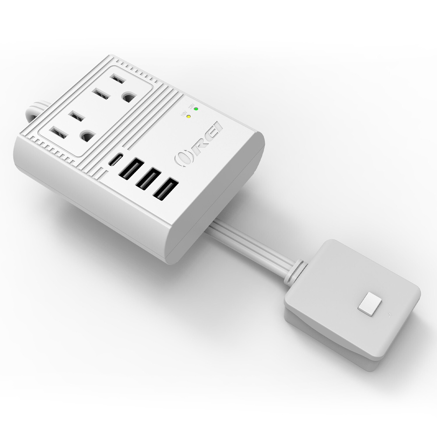 M8 Max 3 Usb + Pd 18w Usb-c Input - 2 Usa Outlets