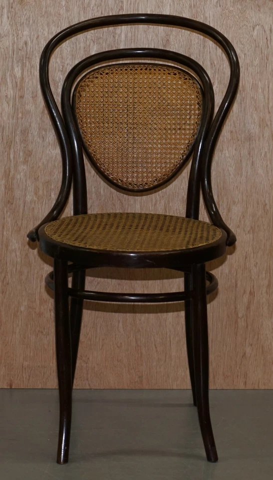 SILLÓN BERGERE ESTAMPADO CIRCA 1890 J&J JACOB & JOSEF KOHN MADERA CURVADA PARTE SUITE Foto 4 de 4