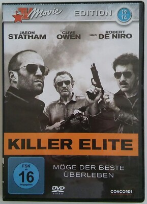 DVD Killer Elite mit Robert De Niro + Clive Owen FSK16 TV-Movie Edition 19/14 