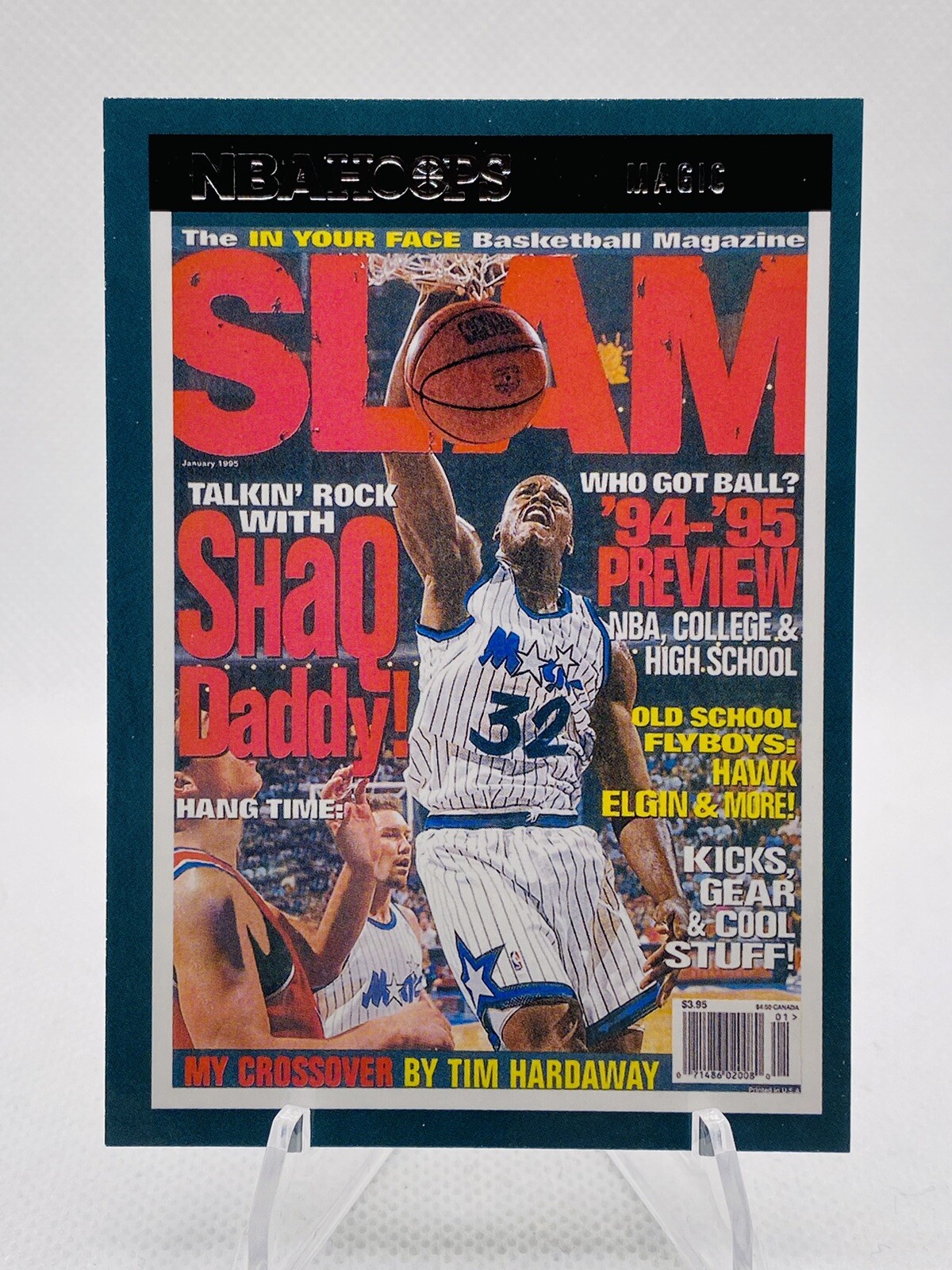 2021-22 Shaquille O'Neal Panini NBA Hoops Slam 1994 Orlando Magic SP