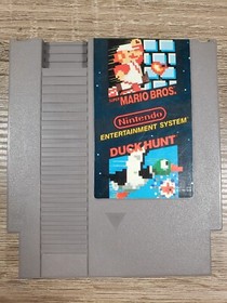 AUTHENTIC TESTED Jurassic Park (1993) Super Mario Bros Duck Hunt (1988) NES.