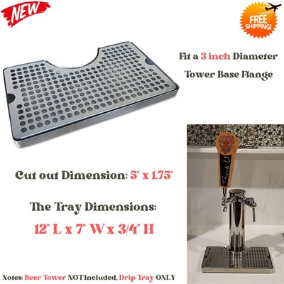 Regency 36 x 5 Stainless Steel Surface Mount Beer Drip Tray