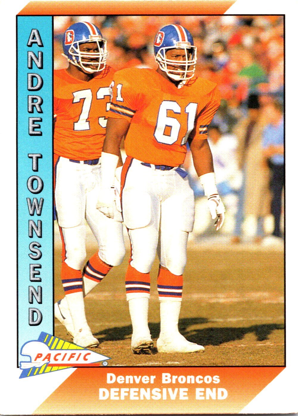 1991 Pacific #128a Andre Townsend